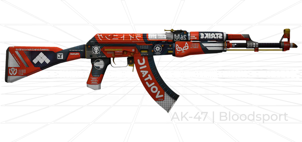 AK-47 Bloodsport CS2 skin