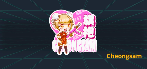 Cheongsam Stickers CSGO