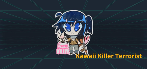 Kawaii Killer Terrorist Stickers CSGO