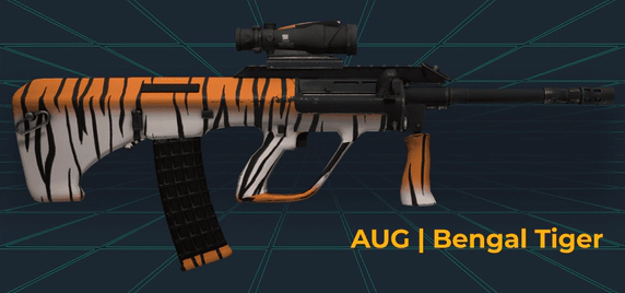 AUG Bengal Tiger cskin