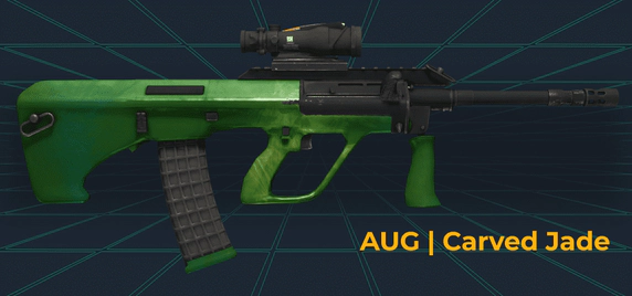 AUG Carves Jade skin