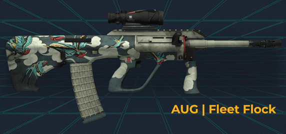 AUG Fleet Flock skin