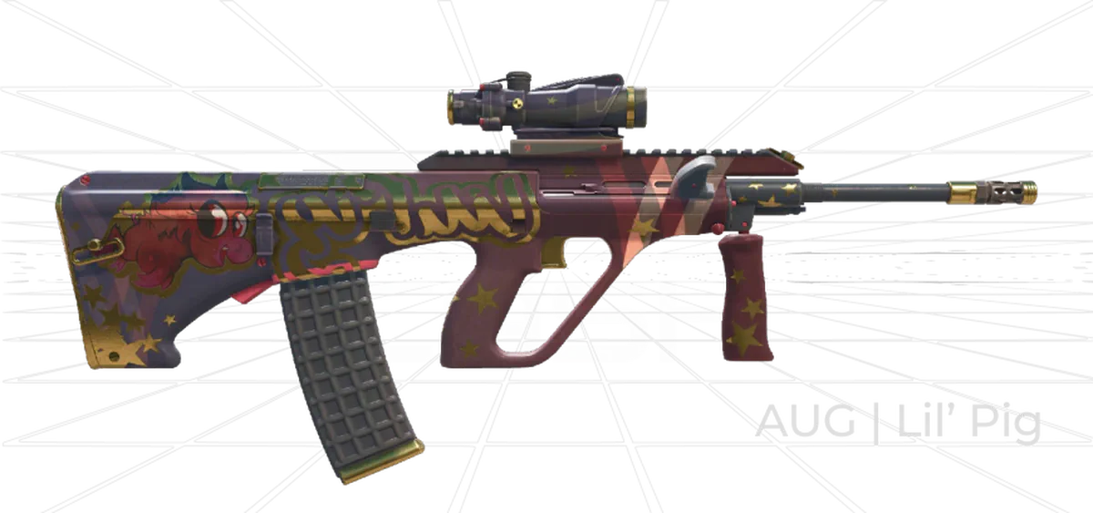 AUG lil pig skin