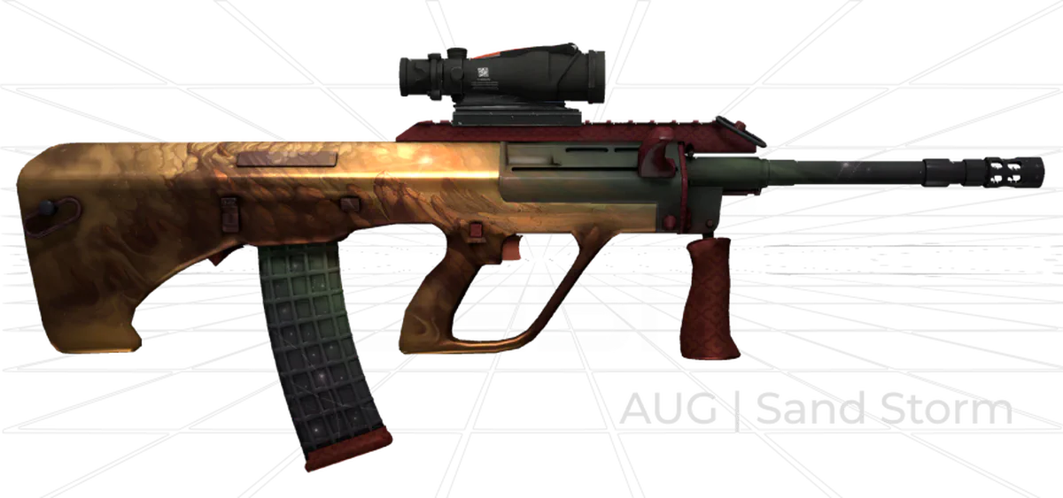 AUG Sand Storm skin