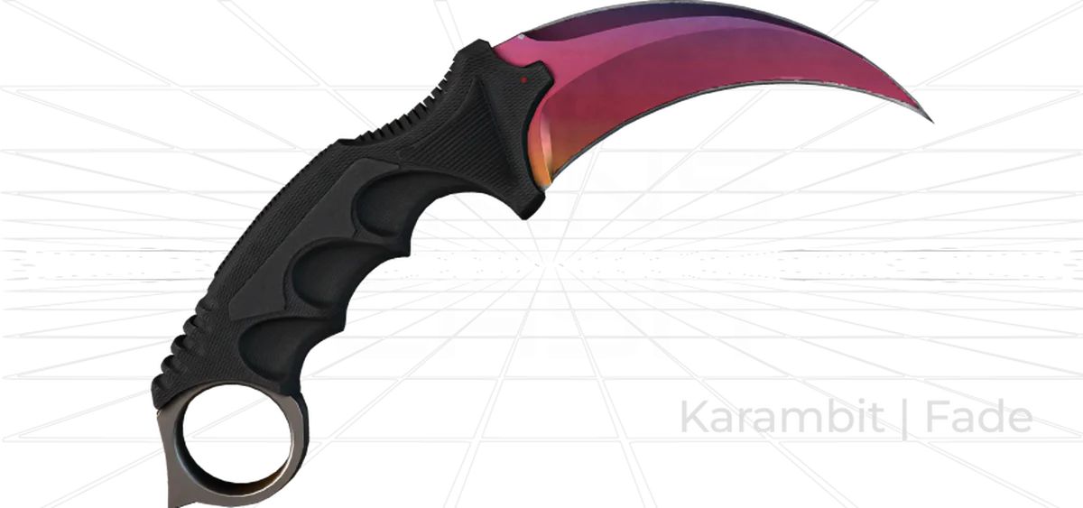 karambit fade skin