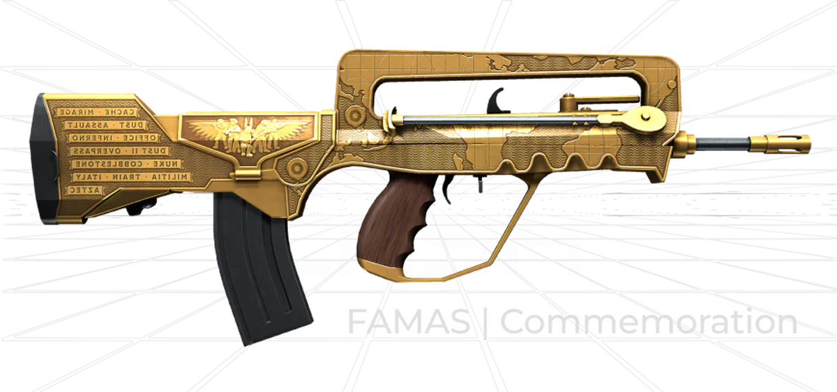 FAMAS Commemoration CS2 skin
