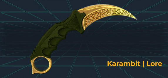 Karambit _ Lore csgo skin