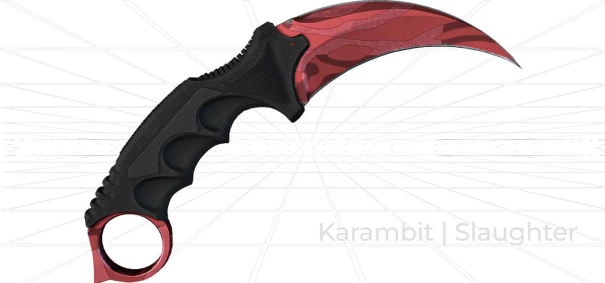 Karambit Slaughter skin