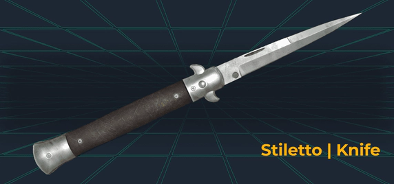 Stiletto Knife skin