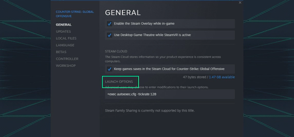 csgo general options menu