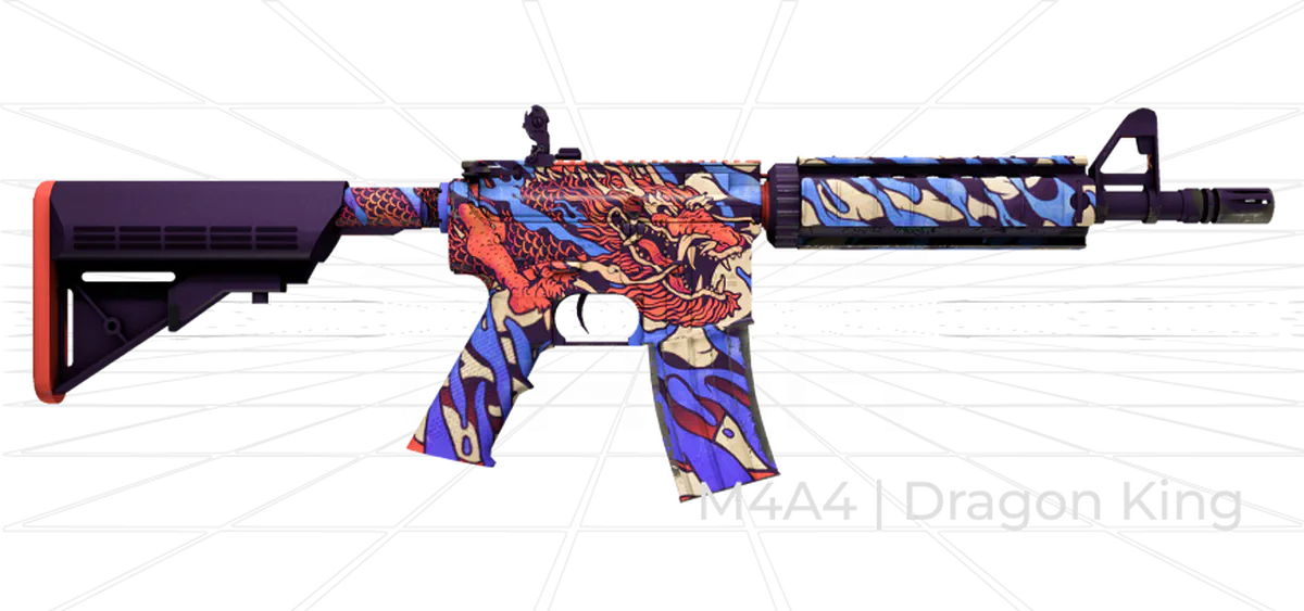 m4a4 dragon king CS2 skin