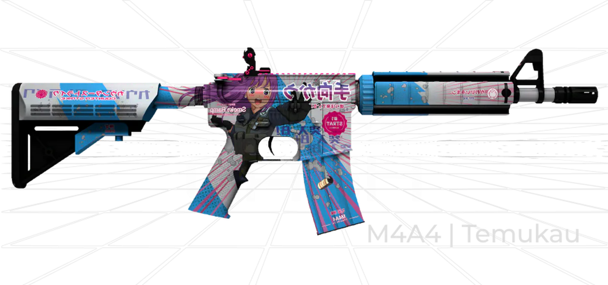 m4a4 temukau CS2 skin