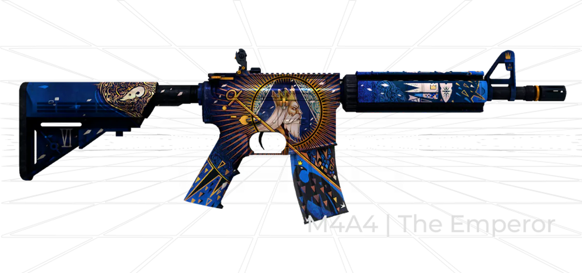 m4a4 the emperor CS2 skin