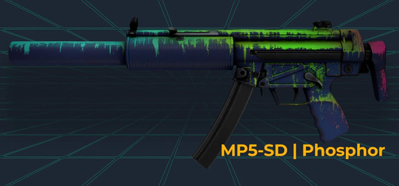 MP5-SD Phosphor Skin