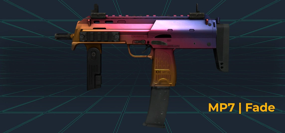 MP7 Fade Skin