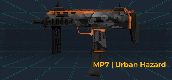 MP7 Urban Hazard Skin