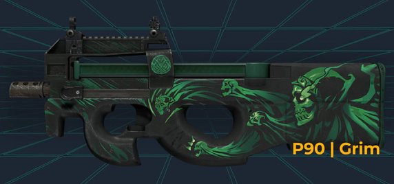 P90 Grim Skin