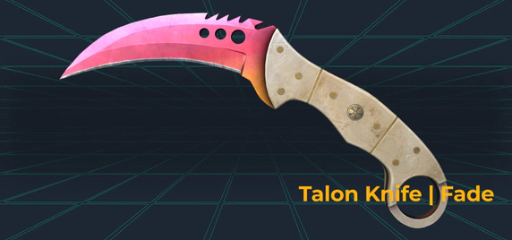 Talon Knife Fade CSGO