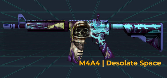 M4A4 Desolate Space CSGO