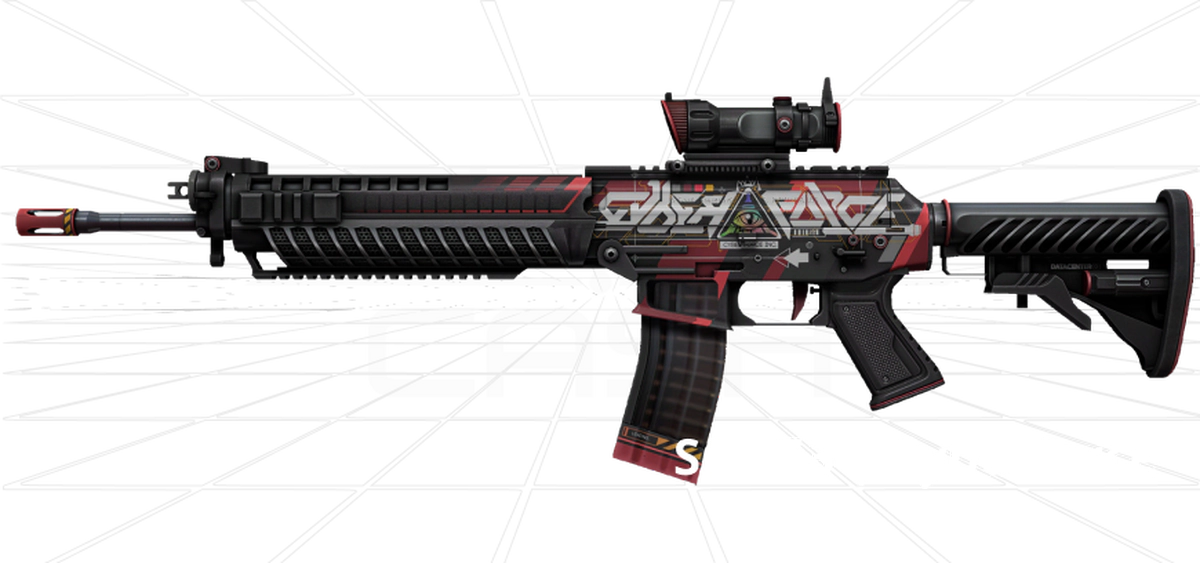 sg-553 cyberforce skin