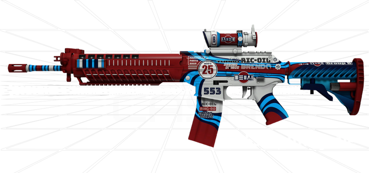 sg-553 integrale skin