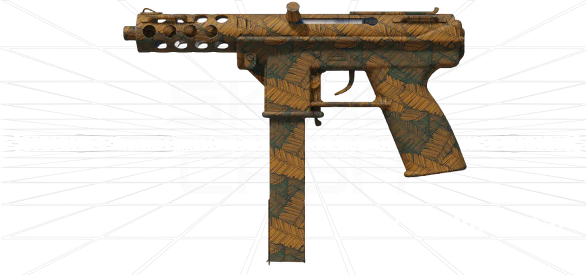 tec-9 rust leaf skin