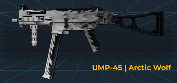 UMP-45 Arctic Wolf