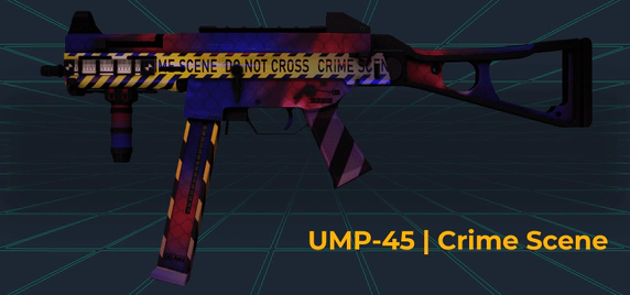 UMP-45 Crime Scene