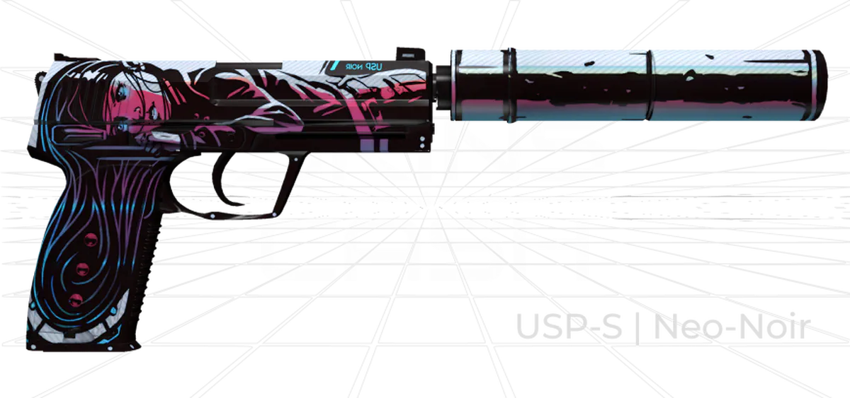 USP-S Neo-Noir CS2 skin