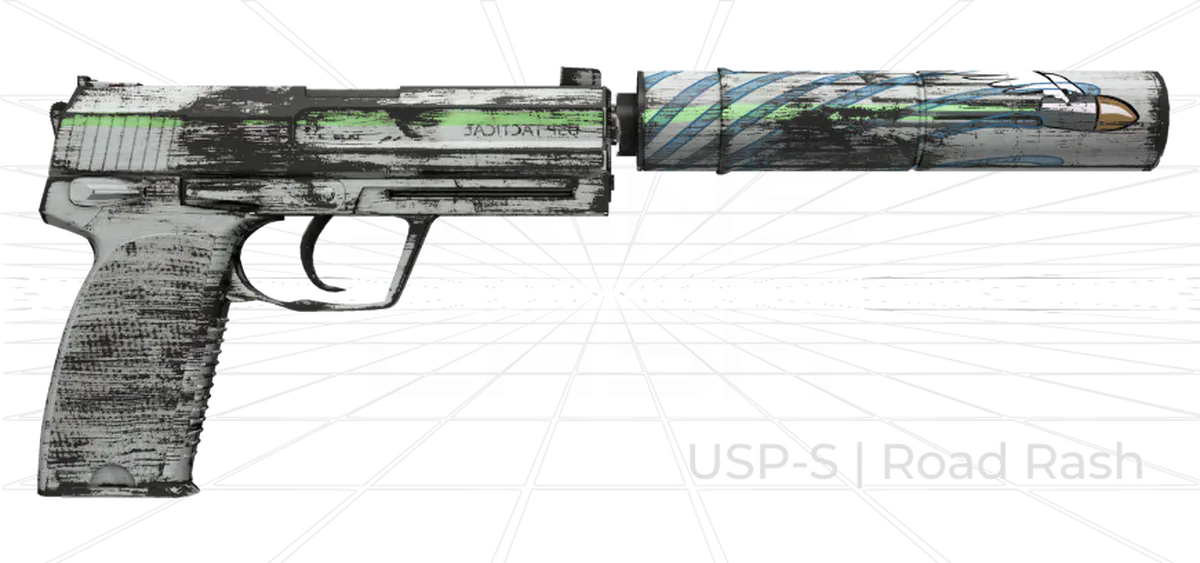 USP-S Road Rash CS2 skin