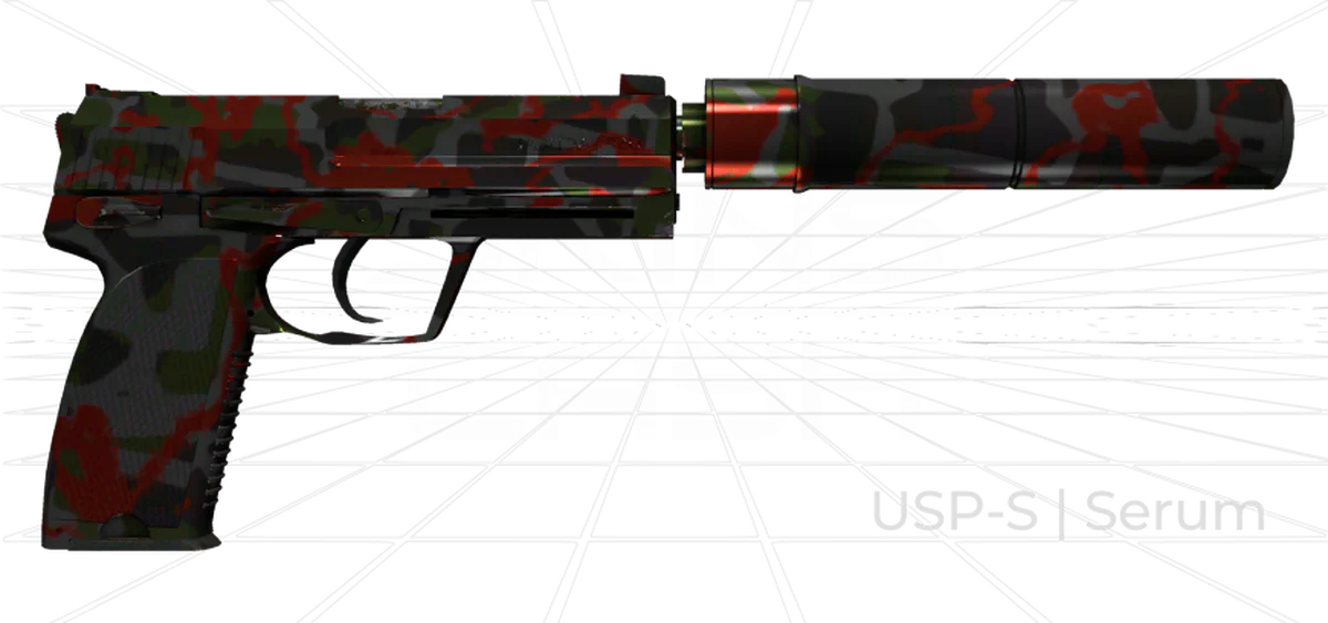 USP-S Serum CS2 skin