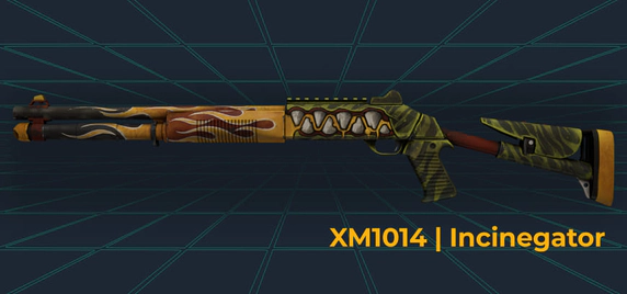 XM1014 Incinegator skin