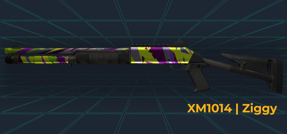 XM1014 Ziggy skin