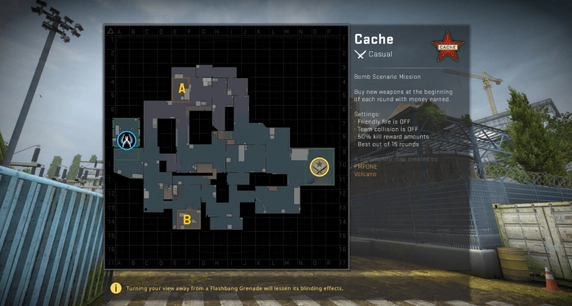 cache map callouts