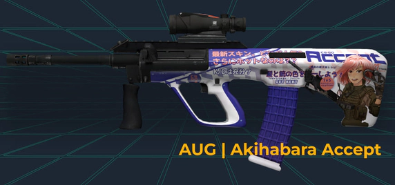 AUG kihabara Accept skin