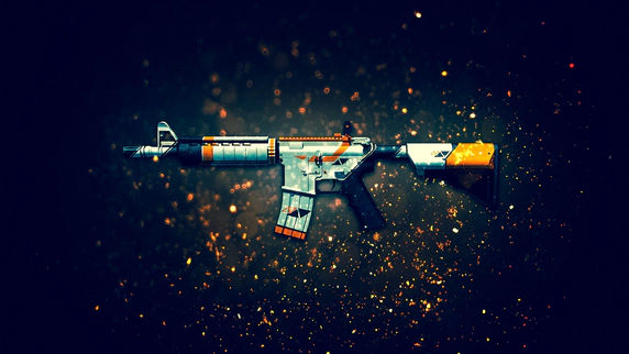 CS GO wallpaper HD azimov m4a4