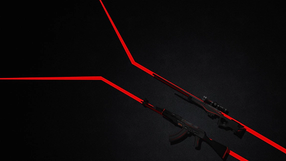 CS GO wallpapers red line fam