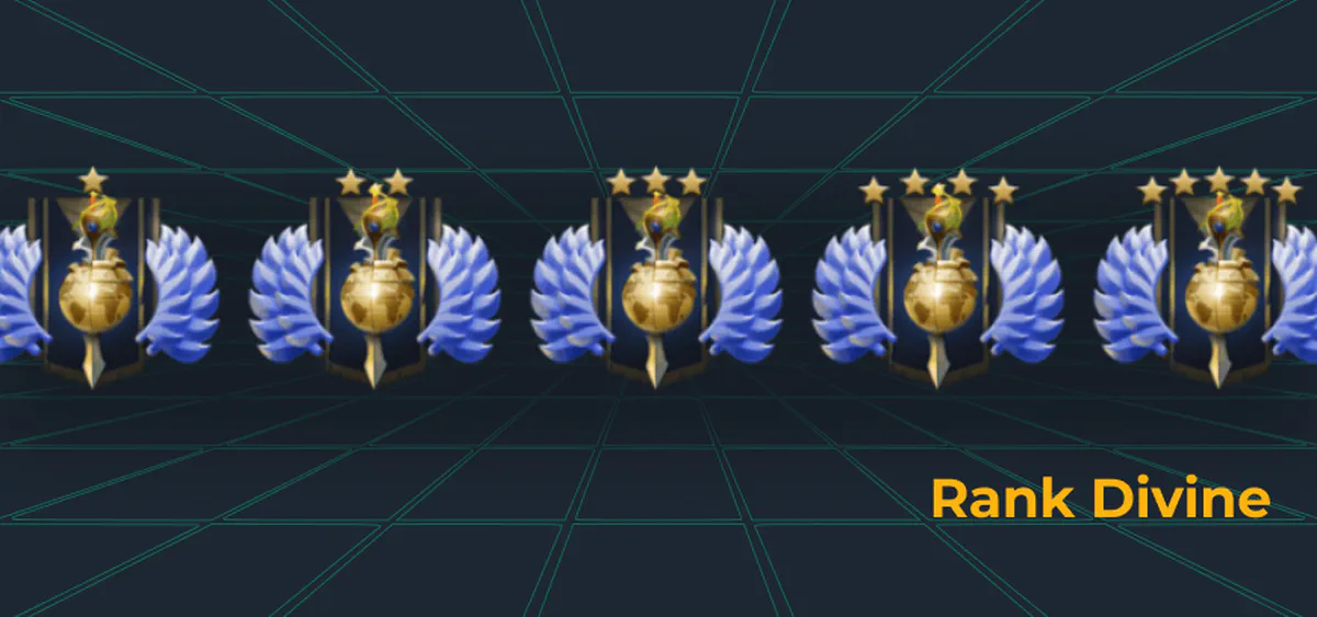 Rank Divine in Dota 2