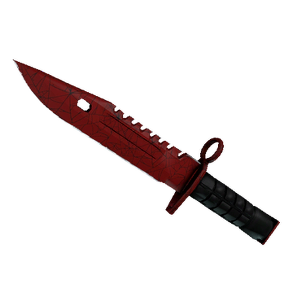 M9 Bayonet Crimson Web