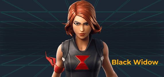 Black Widow Fortnite Skin