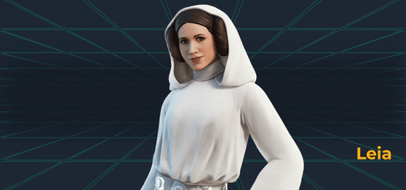 Leia Fortnite Skin