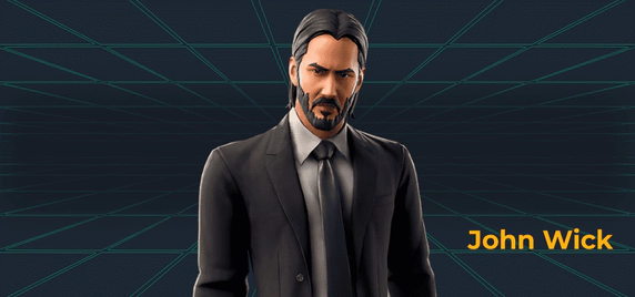 John Wick Fortnite Skins