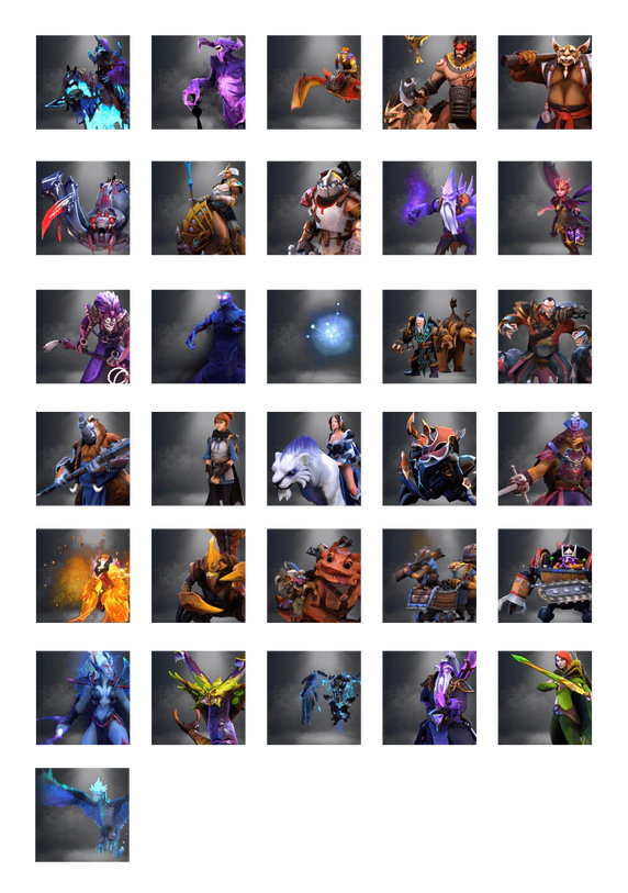 Universal Heroes Dota 2