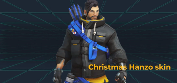 Christmas Hanzo skin