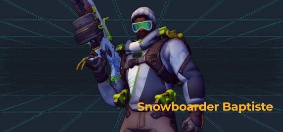 Snowboarder Baptiste