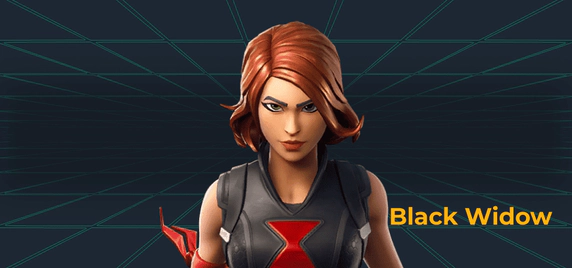 Black Widow Fortnite Skin