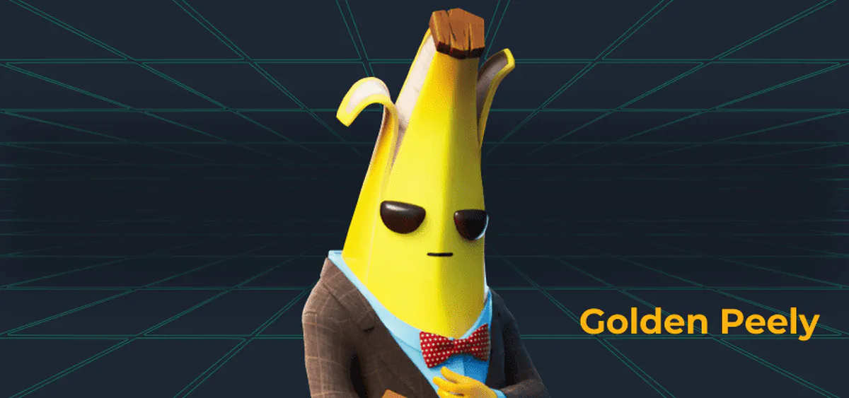 Golden Peely Fortnite Skin