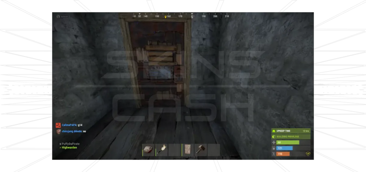 replace door in rust