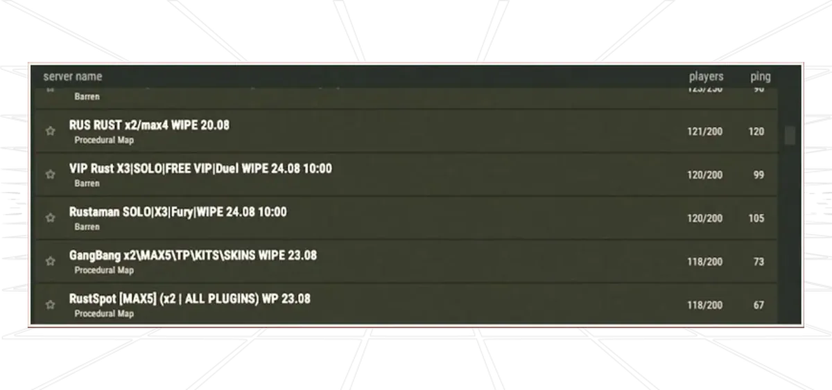 rust-servers