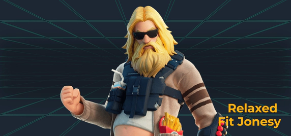 Relaxed Fit Jonesy fortnine skin